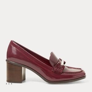 Ralph Lauren Dalena Leather Loafer